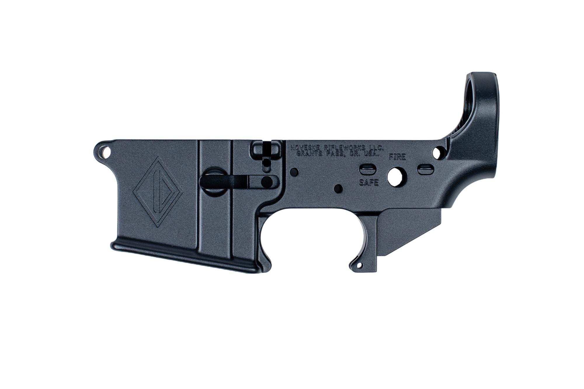Noveske x Irregular Defense Chainsaw N4 AR-15 Stripped Lower Receiver - Black